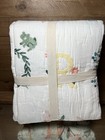 Pottery Barn Kids Floral Abc Baby Quilt