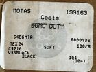 Coats Dual Duty Tex-24 Thread Black 100  Poly Cotton Corespun 6000yd Cone T7