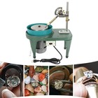 Gemstone Flat Grinder 180w 2800r min Jewelry Lapidary Polisher 6 Inch