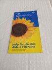 Canada Ukraine Sunflower 10 Stamp Booklet   E5