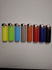 Bic Maxi Classic Gas Cigarette Lighter Disposable Full Size 8 Piece Assorted New