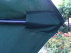 Patio Umbrella Canopy Top Cover Replacement Green Color Fit 9ft 6-rib Umbrella