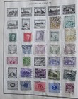 51 Vintage 1920 s Czechoslovakia  Postage Stamps On Estate Album Pages