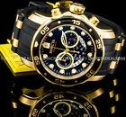 Invicta Mens Pro Diver Scuba Chronograph Black Dial Elegant Fashion Gold Watch