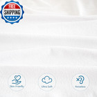 Full Size Mattress Protector Waterproof Mattress Topper Pad Cover Fitted Bed She