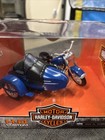 Maisto Harley-davidson Sidecar Collection 1 18 Diecast Motorcycle Blue Silver   