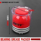 Premium Bearing Packer Kit - Effortlessly Flushes Old Grease And Repacks Wheel -