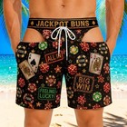 Personalized Men Swim Trunks  Custom Funny Patriotic Men Swim Trunks  Usa Flag