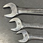 Lot Of 7 Jc Penney Full Polish Metric Combination Wrenches Sk Usa 19  17  15-11