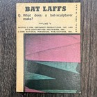 Vintage 1966 Topps Batman Bat Laffs  34- Penguin Riddler Cat Woman Joker