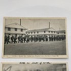 3 Rppc Wwii Gi Postcards Us Army Camp Ft  Meade Maryland Military Troops