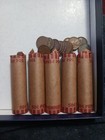 Wheat Pennys Lot  5 Rolls   17   267 Total  All Wheat Penny s Unsorted 