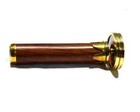 Vintage Kaleidoscope Antique Kaleidoscope Brass Glass Handheld Stained Wood Gift