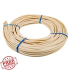 5 75mm Round Reed  9 1lb Coil Rattan For Basket Weaving Wicker Repair