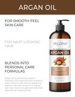 Argan Oil 32 Fl Oz Cold Pressed Unrefined - 100  Pure   Natural For Skin   Hair