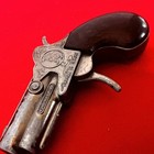 Gonher Derringer N  -56 Cap Pistol Made Spain  Toy  Metal Vintage Miniature Works