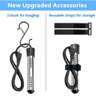 Pool Water Heater Above Ground  2000w Portable Thermostat Auto Shutoff Pool Heat