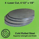 4 -4 1 2  Steel Disk  Weldable  Superior Strength And Finish   Cold Rolled Steel