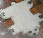 Vintage Malina Polar Bear Skin Rug Hook-a-rug Latch Hook Kit New   Sealed 