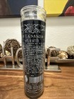 Santa Muerte Veladora Negra Preparada   Holy Death Candle Black