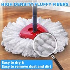 3 6 9pcs Replacement Microfiber Mop Head For O-cedar Spin Mop Wring Refill