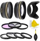 Camera Lens Filter Accessory Kit For Canon Eos M5 M6 M10 M50 M100 W  15-45mm