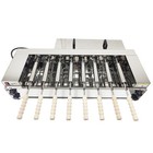 Used 220v Electric Chimney Cake Oven 6kw 8pcs Stainless Steel Ice Cream Cone