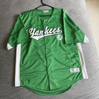 Vintage Yankees New York Green Limited Edition St Patrick   s Day Jersey Mlb