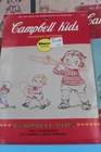 Campbell Kids Art Iron On Transfer Patterns To Embroider Or Paint 4105 New 