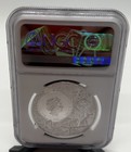 Cook Islands 2022  5 Mississippi Wood Duck Silver State Animal Ms70 Ngc