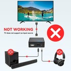 Vpfet Hdmi Audio Extractor 4k Optical 3 5mm Aux Splitter Hdcp Dts 5 1 Pcm