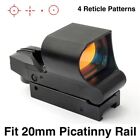 Tactical Red Dot Sight Reflex Sight Multiple Reticle System 20mm Picatinny Rail