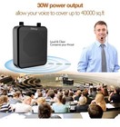 30w Personal Pa System With Bluetooth   Wireless Mic     Ideal For Presentations