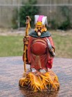 Antique Lot Of 7 Chinese Celluloid Figures W Stand