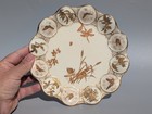Antique C1900 Aesthetic Movement Spode Copeland Raised Gold Butterfly Plate