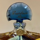 Vintage 1 Oz 1980 s Sealed Shalimar Parfum Extrait With Box  Blue Glass Stopper