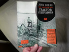 1936  john Deere Tractor Cultivators  Advertising Photo Brochure Vg