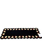 Loloi Halloween Candy Corn Hooked Accent Rug 20x60 Scalloped Home Decor New
