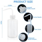 Dtdnzkn 2 Pack 8oz 250ml Wash Bottles With Narrow Mouth And Labels - Ideal