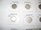   Lot Of 12   Canada Newfoundland Nfld Twenty Five 25 Cent Silver Coins Various