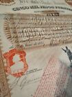 Mexico 1885 Republica Mexicana Columbus 5000 Dollars Warrants Bond Loan