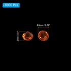 6000pcs Acrylic Wedding Diamonds 3mm Table Crystals Confetti Rose Gold