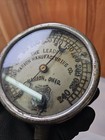 The Leader Steam Punk Steam Engine Gauge Marion Ohio 240 Rare Vintage 