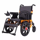 Foldable Electric Wheelchair For Adults  15miles Travel Distance  12ah Battery