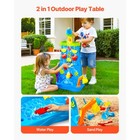 Water Play Table For Toddlers Double-sided Kids Activity Waterfall Table