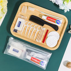 Hqslsund 100 Sets Personal Hygiene Kit Bulk  Disposable Toothbrushes Toothpaste