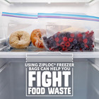 Ziploc Half Gallon Freezer Bags  160 Ct   Great Price