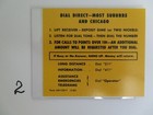 Payphone Center  Frame Card And Plastic Western Electric 3 Slot Pay Phone