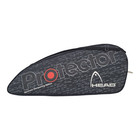 Head Protector Tennis Racquet Cover  Black Zipper Closure Strap 30  X 12 