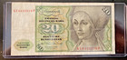 1970 Germany Federal Republic 20 Deutsche Mark Note - Ge6438270p
